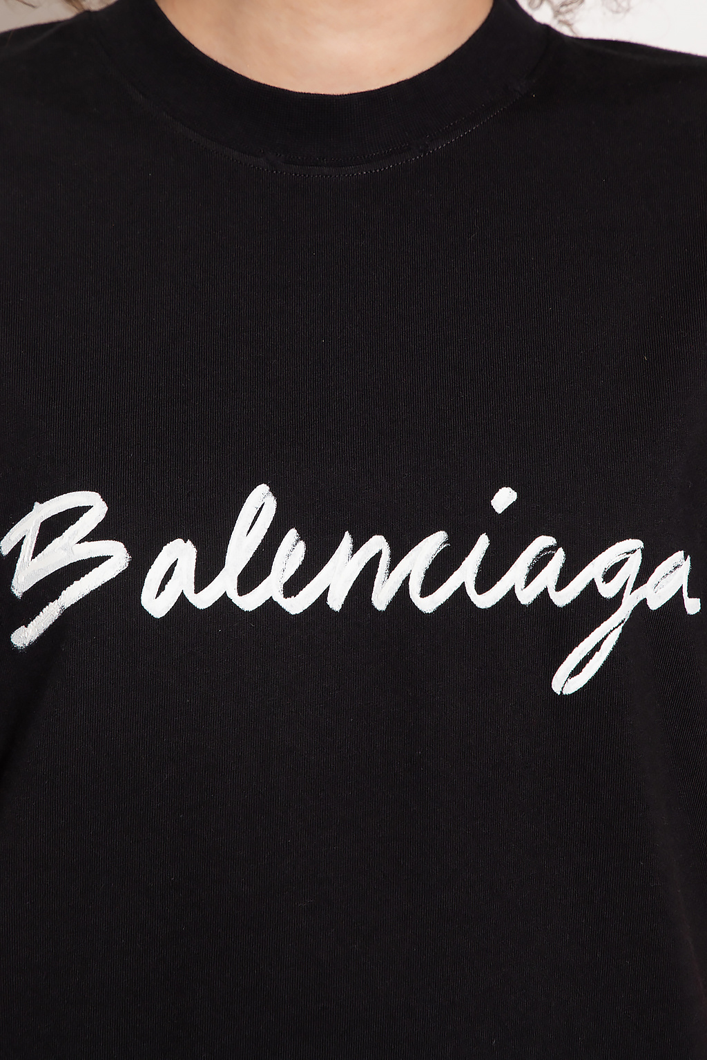 Logo T - basketball face-print T-shirt - shirt Balenciaga Logo T - basketball face-print T-shirt - shirt Balenciaga